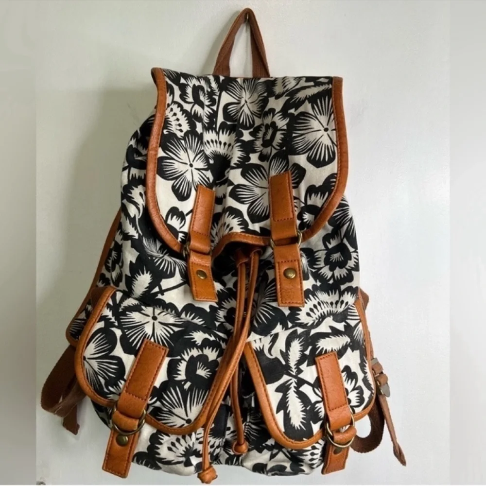 Floral Rucksack Boho Backpack